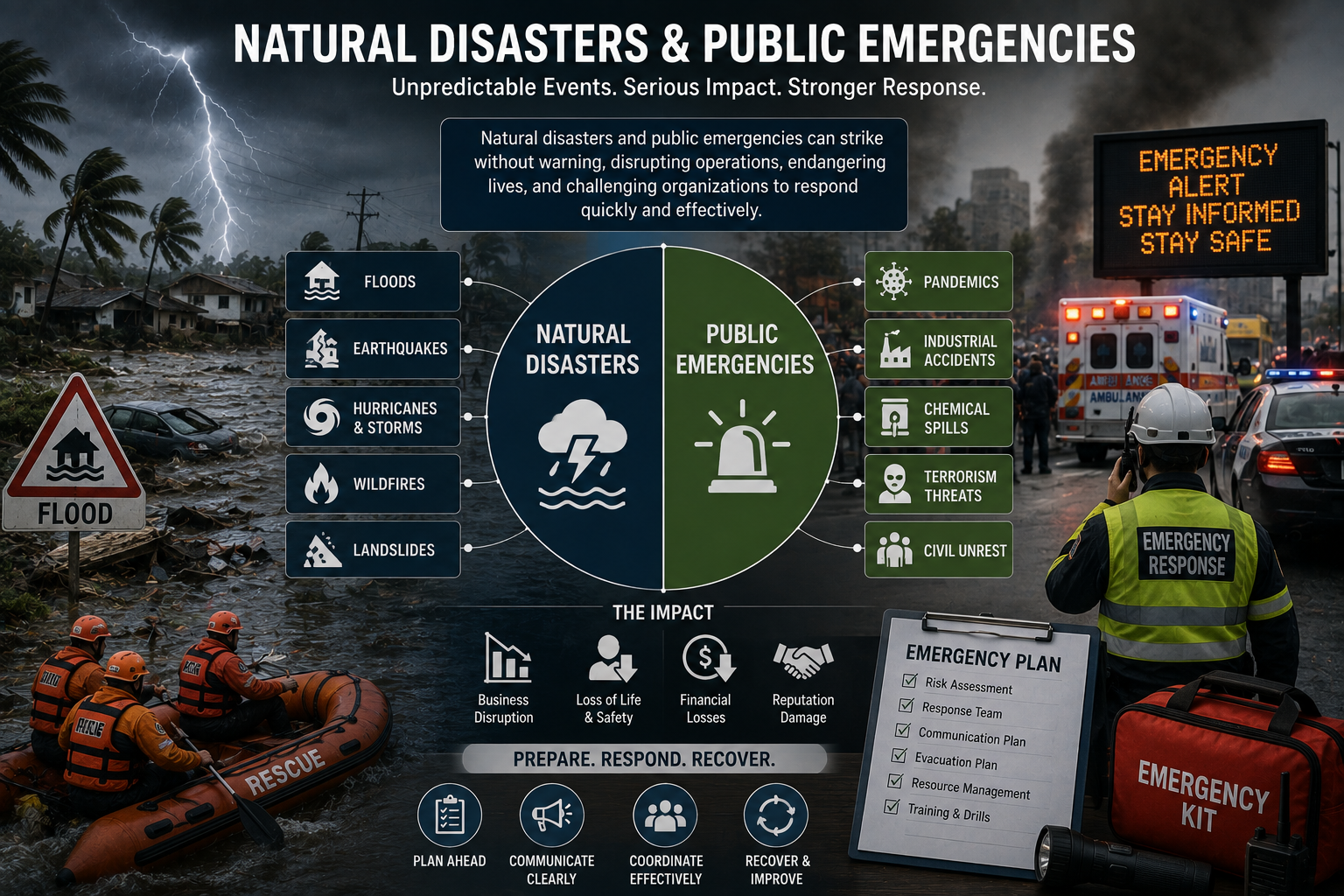 natural disaster and public emergency