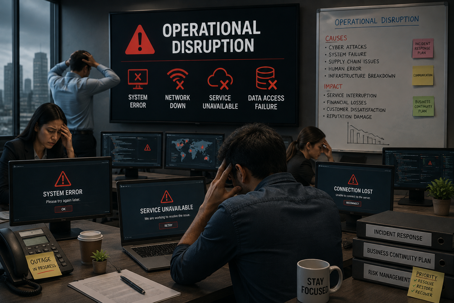 operational disruptions